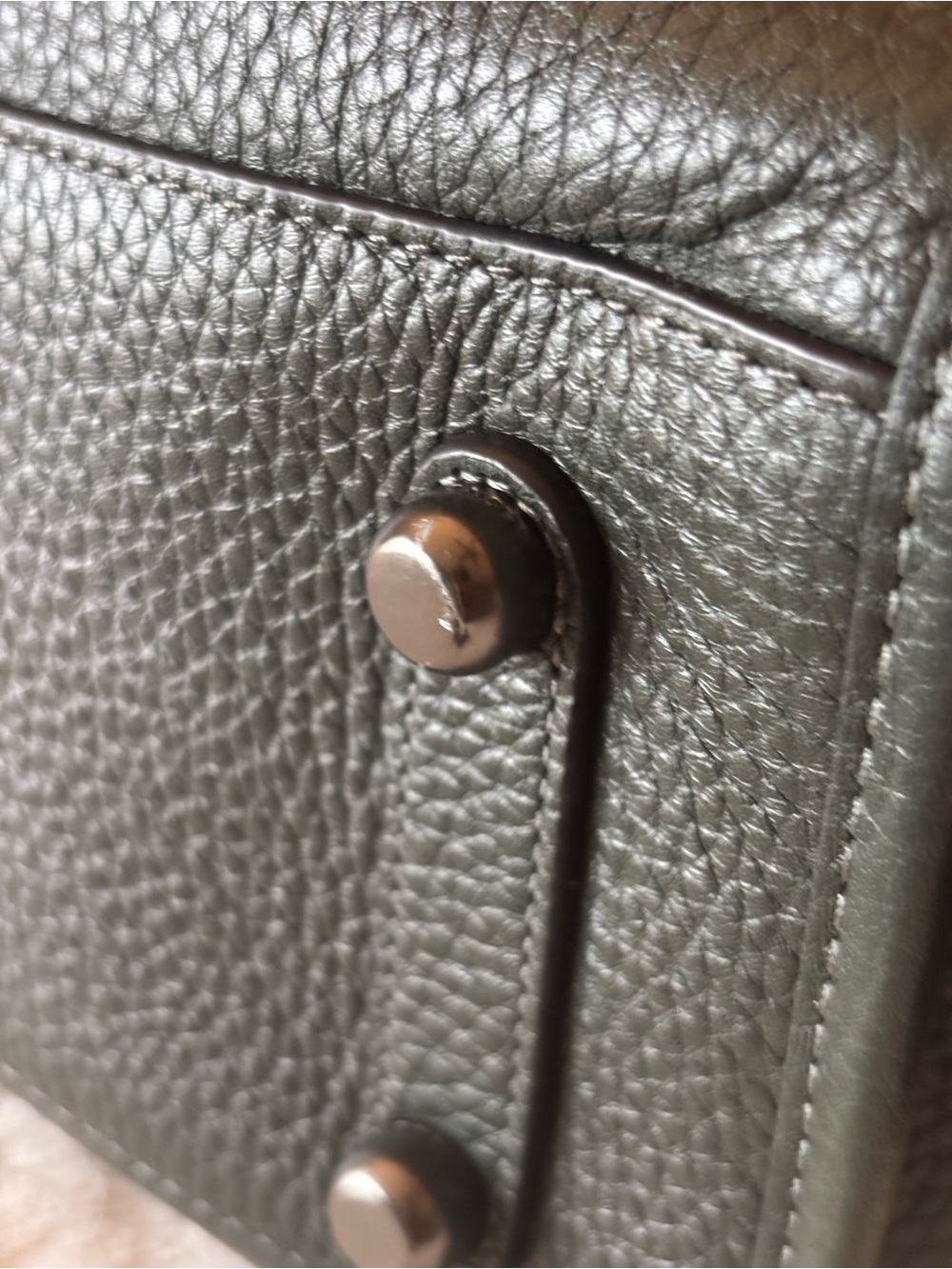 Coach Rogue 30 in Green (Amazon)/Gunmetal - Picture 10 of 16